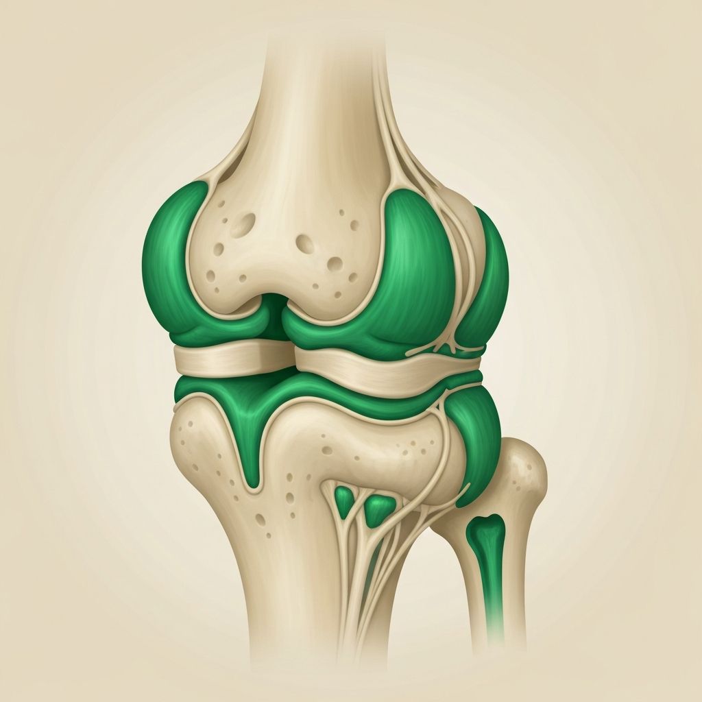 Illustration of healthy joint anatomy
